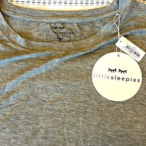 Never worn littlesleepies gray Large tshirt